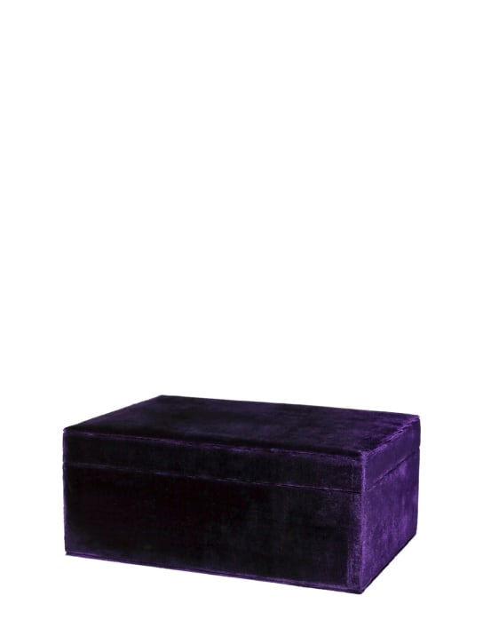SOPHIE BILLE BRAHE: LVR Exclusive Trésor Grande jewelry box - Purple - women_1 | Luisa Via Roma