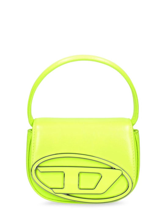 Diesel Kids: Logo top handle bag - Yellow - kids-girls_0 | Luisa Via Roma