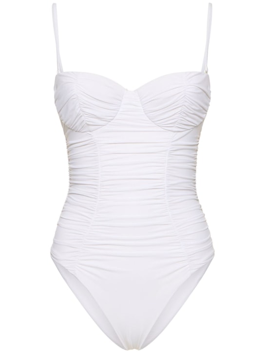 Ermanno Scervino: Onepiece swimsuit - White - women_0 | Luisa Via Roma