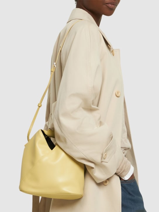 MM6 Maison Margiela: Japanese faux leather crossbody bag - women_1 | Luisa Via Roma