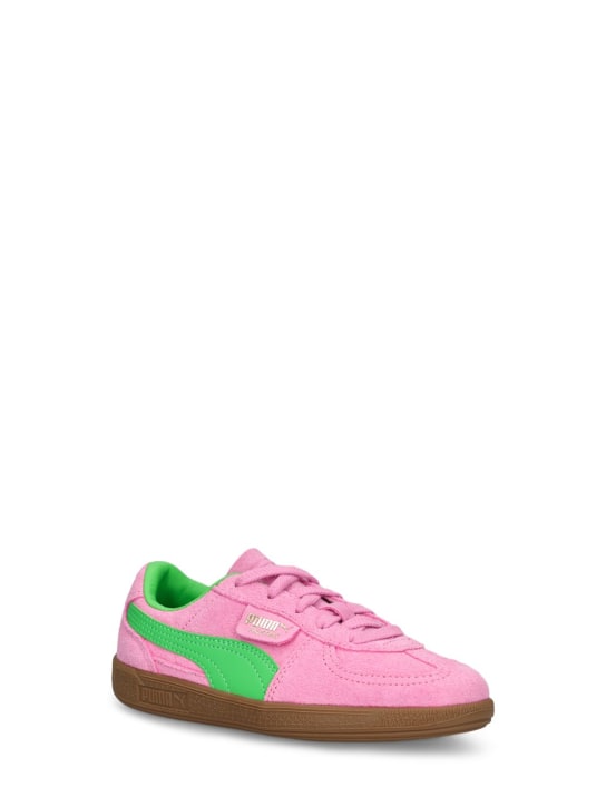 PUMA: Palermo Special PS lace-up sneakers - Pink - kids-girls_1 | Luisa Via Roma