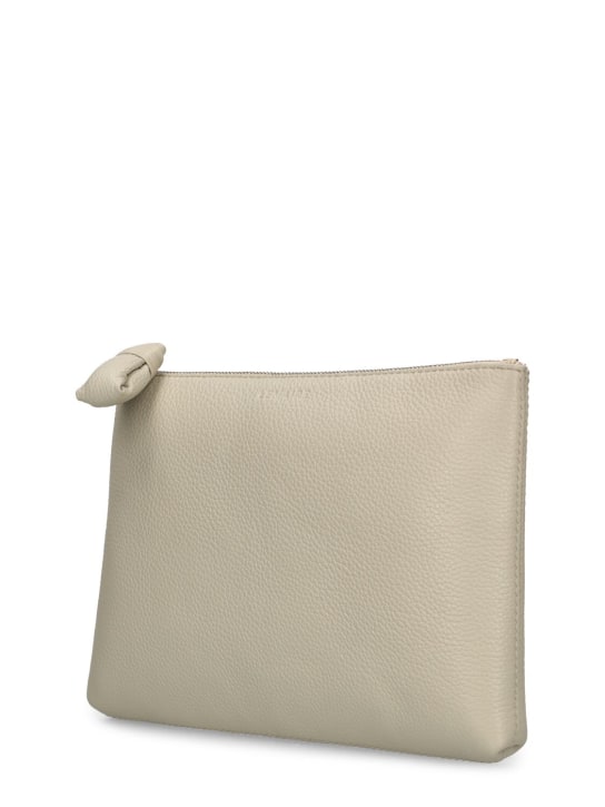 Lemaire: Small leather pouch - Light Sage - women_1 | Luisa Via Roma