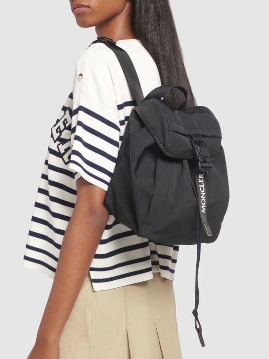 Moncler: Trick tech backpack - Black - women_1 | Luisa Via Roma