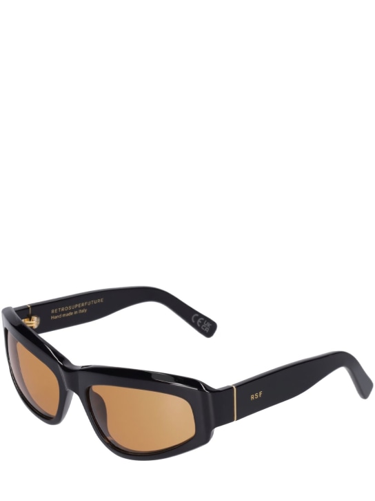 Retrosuperfuture: Motore sunglasses - Black/Orange - men_1 | Luisa Via Roma