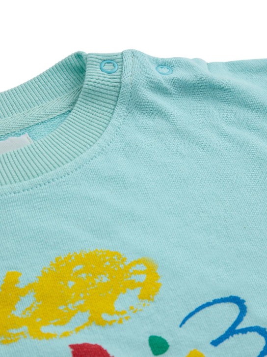 Bobo Choses: Sweatshirt aus Bio-Baumwolle - Hellblau - kids-girls_1 | Luisa Via Roma