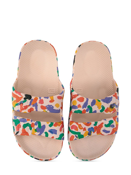 Bobo Choses: Printed rubber sandals - Multicolor - kids-girls_1 | Luisa Via Roma