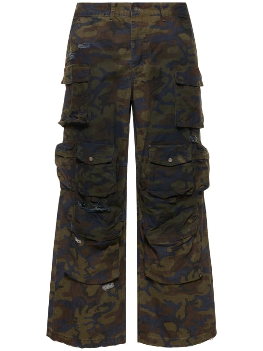 Jaded London: Colossus camo cargo pants - Camouflage - men_0 | Luisa Via Roma