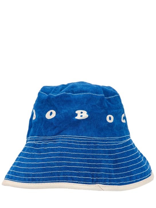 Bobo Choses: Cappello bucket in cotone stampato - Multicolore - kids-boys_1 | Luisa Via Roma