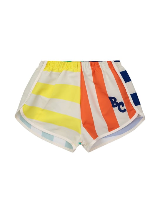 Bobo Choses: Recycled poly swim shorts - Multicolor - kids-boys_0 | Luisa Via Roma