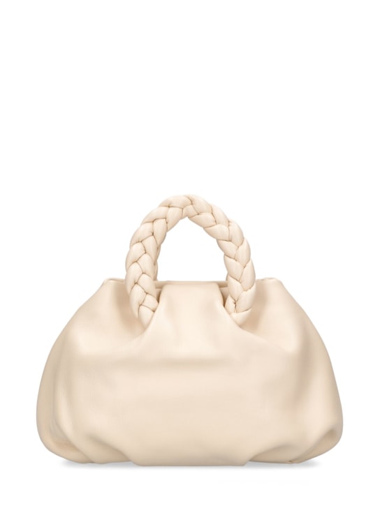 Hereu: Bombon leather top handle bag - Ivory - women_0 | Luisa Via Roma