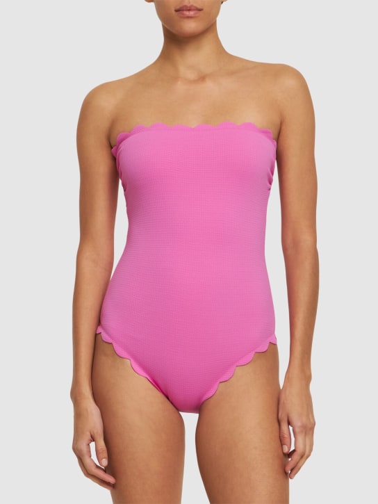 Marysia: Chesapeake strapless swimsuit - Pink - women_1 | Luisa Via Roma