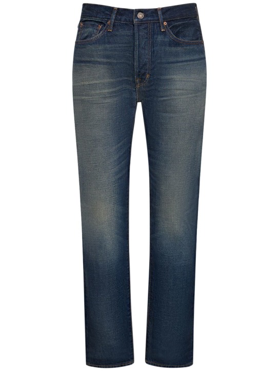 Tom Ford: Jeans de denim - Strong High Blu - men_0 | Luisa Via Roma