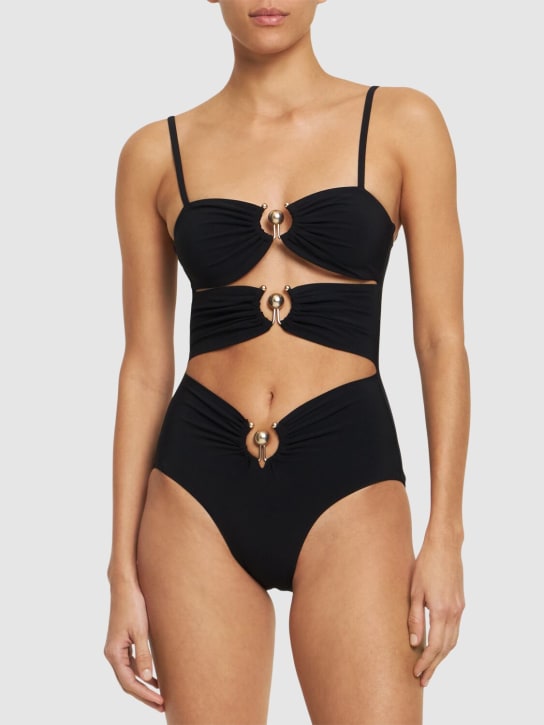 Christopher Esber: Orbit cutout one piece swimsuit - women_1 | Luisa Via Roma