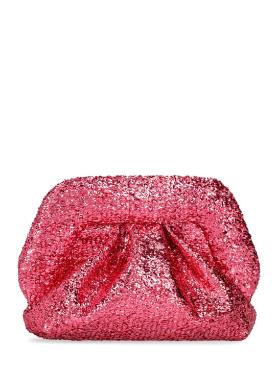 Themoirè: Gea sparkling clutch - Pink - women_0 | Luisa Via Roma