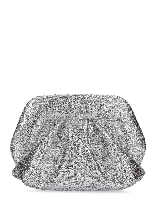 Themoirè: Gea sparkling clutch - Silver - women_0 | Luisa Via Roma