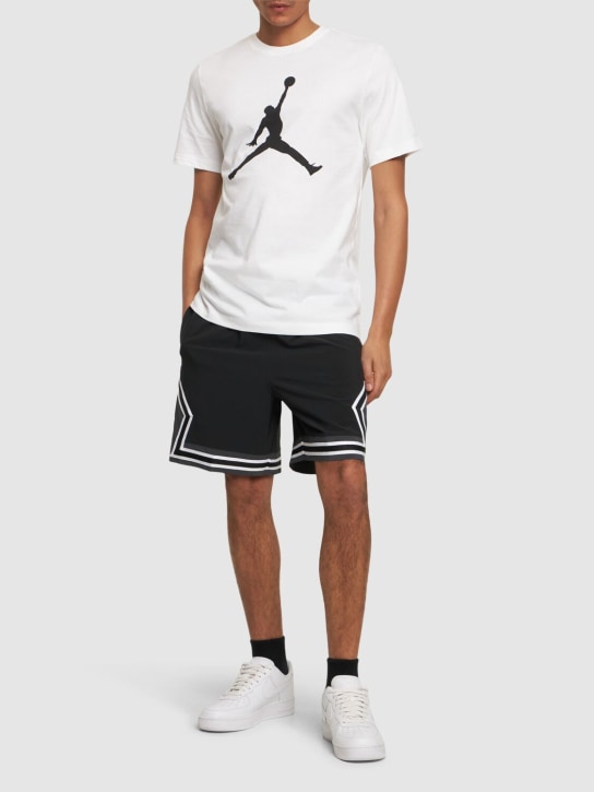 Nike: Jordan Jumpman t-shirt - White/Black - men_1 | Luisa Via Roma