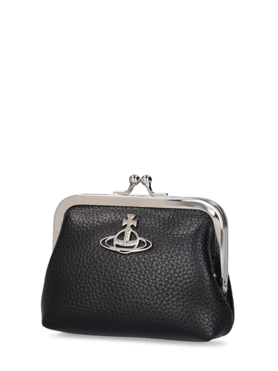 Vivienne Westwood: Frame faux leather coin pouch - women_1 | Luisa Via Roma