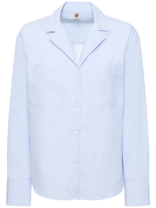The Garment: Madrid cotton shirt - Light Blue - women_0 | Luisa Via Roma