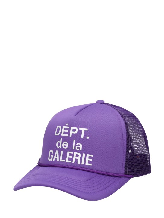 Gallery Dept.: French logo trucker hat - Flo Purple - men_1 | Luisa Via Roma