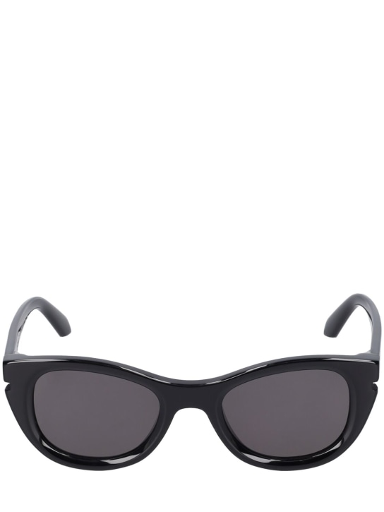 Off-White: Boulder acetate sunglasses - Nero - men_0 | Luisa Via Roma