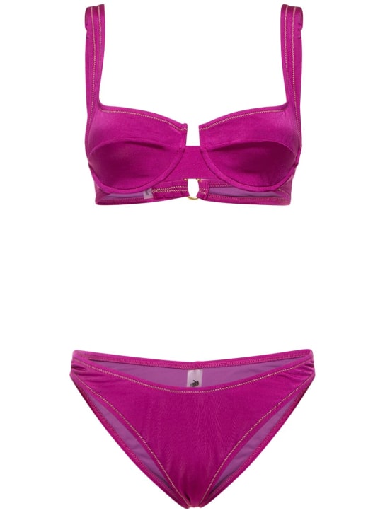 Reina Olga: Brigitte underwired bikini - Purple - women_0 | Luisa Via Roma