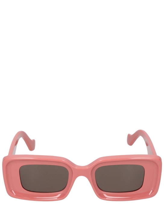 Loewe: Gafas de sol cuadradas - Rosa - men_0 | Luisa Via Roma
