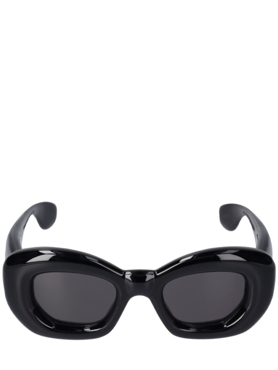 Loewe: Gafas de sol cat-eye inflables - Negro - women_0 | Luisa Via Roma
