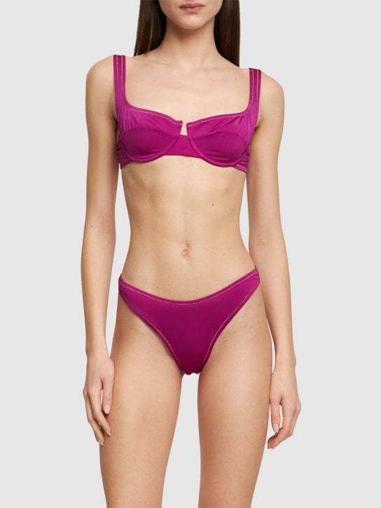 Reina Olga: Brigitte underwired bikini - Purple - women_1 | Luisa Via Roma
