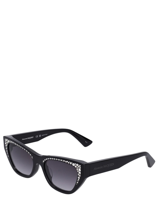 Alexander McQueen: AM0465S Acetate sunglasses - Black - women_1 | Luisa Via Roma