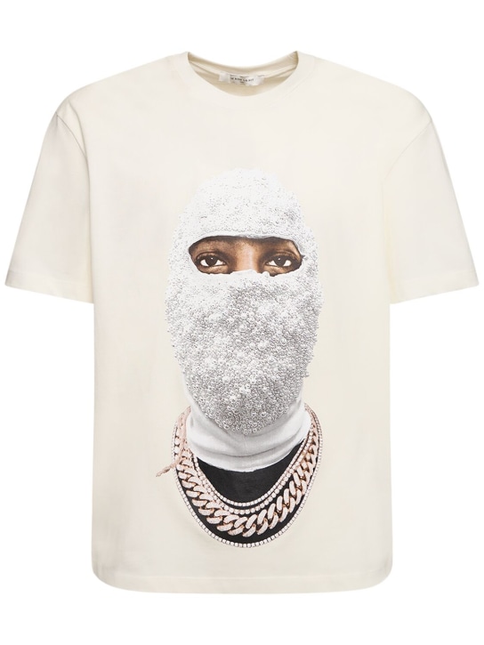 Ih Nom Uh Nit: Camiseta de algodón jersey - Blanco - men_0 | Luisa Via Roma