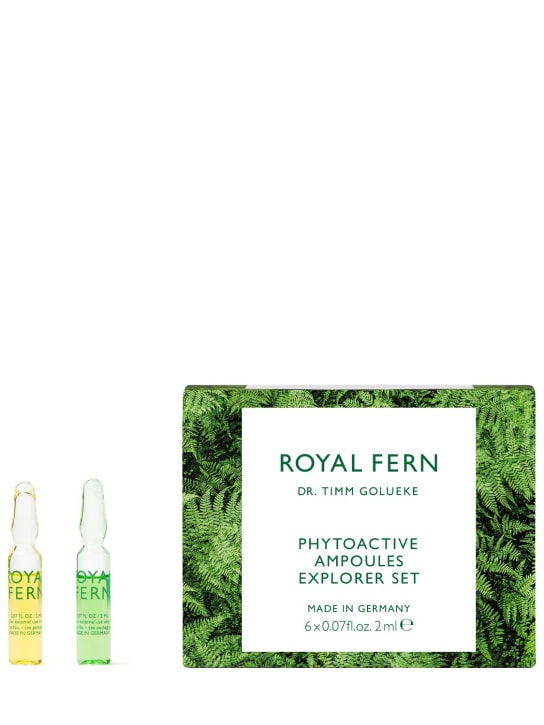 Royal Fern: Set de ampollas Explorer - Transparente - beauty-men_1 | Luisa Via Roma