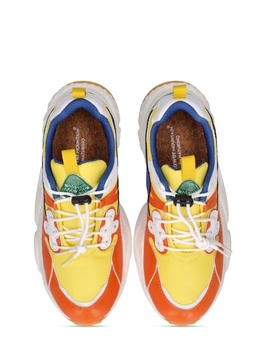Flower Mountain: Lace-up sneakers - Multicolor - kids-boys_1 | Luisa Via Roma