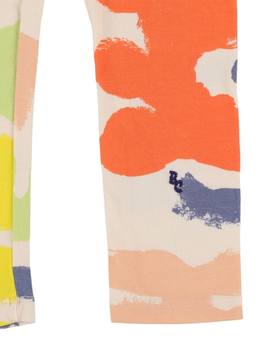 Bobo Choses: Legging en coton biologique imprimé - Multicolore - kids-girls_1 | Luisa Via Roma