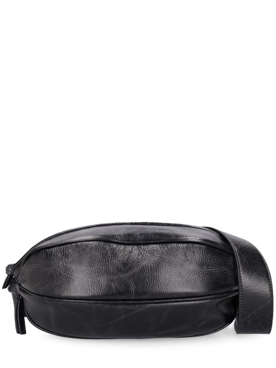 Hereu: Large Boya distressed leather bag - Black - women_0 | Luisa Via Roma