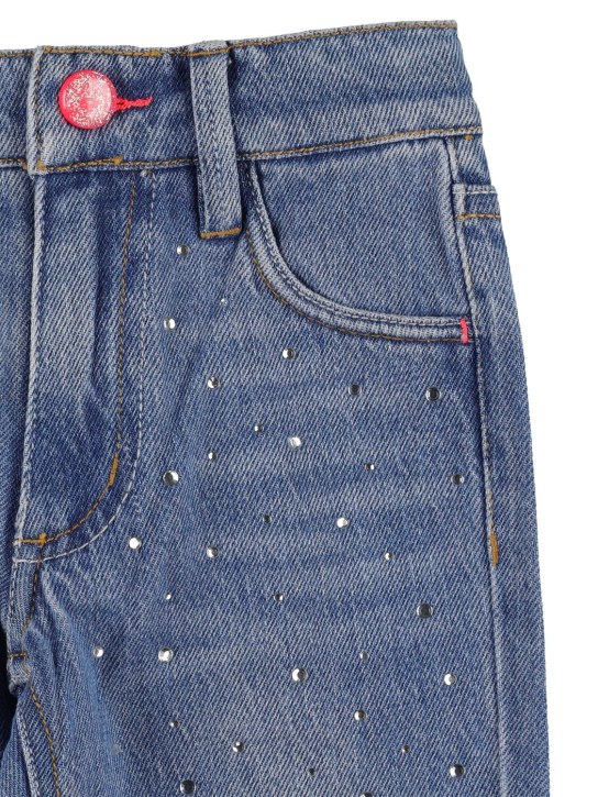 Billieblush: Jeans in denim con borchie - Denim - kids-girls_1 | Luisa Via Roma