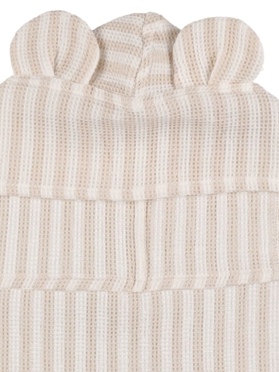 Liewood: Handtuch aus Bio-Baumwolle mit Kapuze - Weiß - kids-girls_1 | Luisa Via Roma