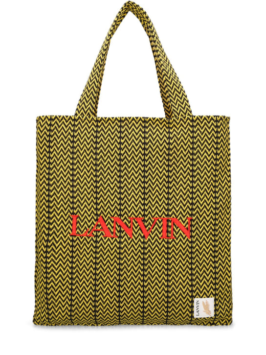 Lanvin: Tote bag - Yellow - men_0 | Luisa Via Roma