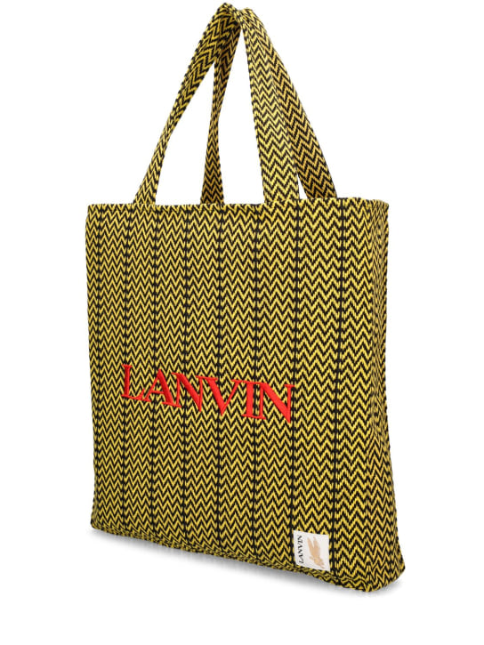Lanvin: Tote bag - Yellow - men_1 | Luisa Via Roma