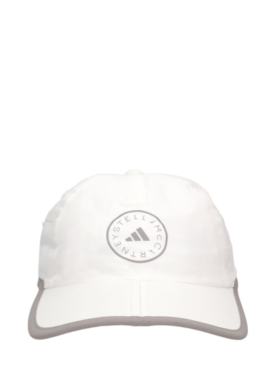 adidas By Stella McCartney: ASMC baseball cap w/ logo - White - women_0 | Luisa Via Roma