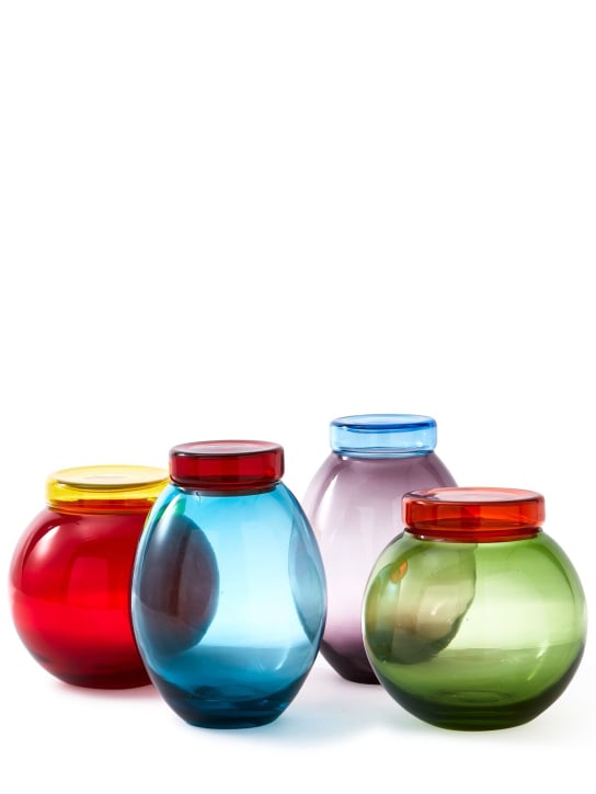 Polspotten: Bloated set of 4 jars & lids - ecraft_0 | Luisa Via Roma