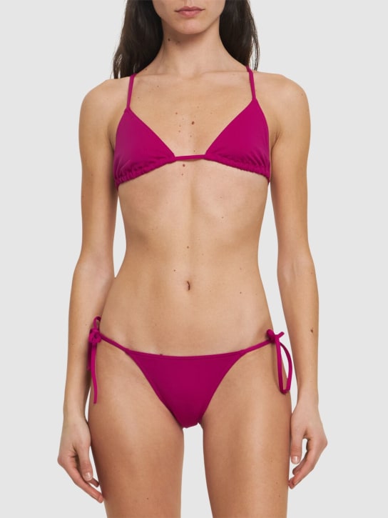 Eres: Top de bikini triángulo Mouna - Rosa - women_1 | Luisa Via Roma
