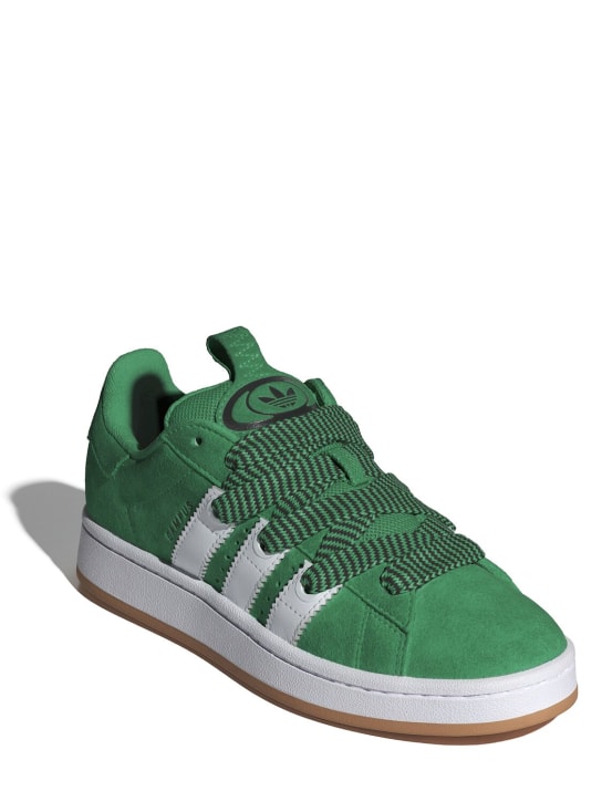 adidas Originals: Campus 00's sneakers - Green/White - women_1 | Luisa Via Roma