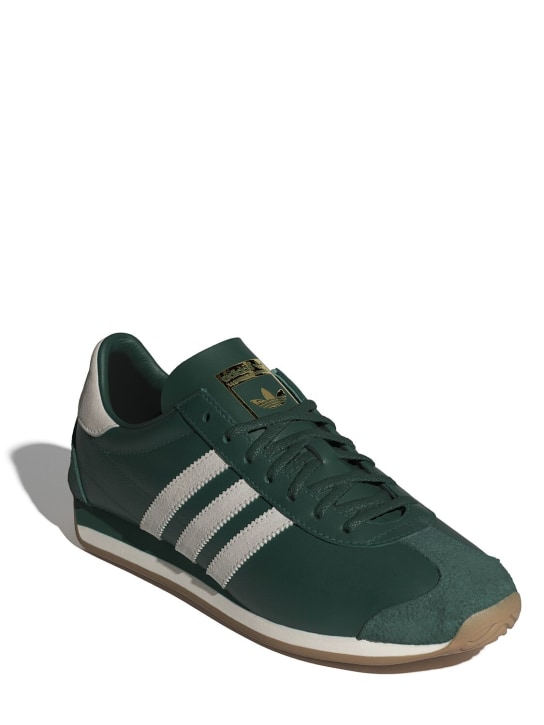 adidas Originals: Sneakers Country OG - Verde/Bianco - men_1 | Luisa Via Roma