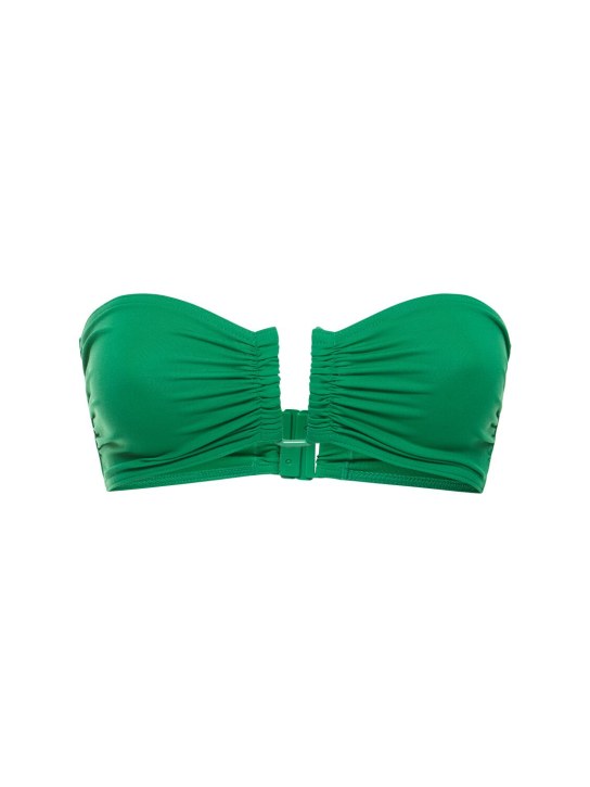 Eres: Top bikini a fascia Show - Verde - women_0 | Luisa Via Roma