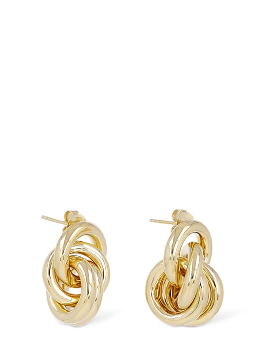 LIÉ STUDIO: Vera stud earrings - Gold - women_0 | Luisa Via Roma