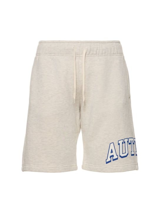 Autry: Shorts mit Logo - Grau - men_0 | Luisa Via Roma