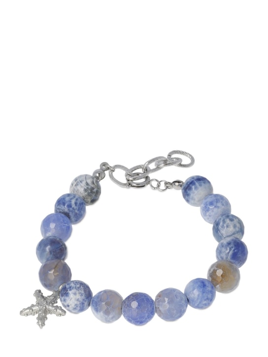 After Pray: Ocean gemstone bracelet - Blue - men_0 | Luisa Via Roma