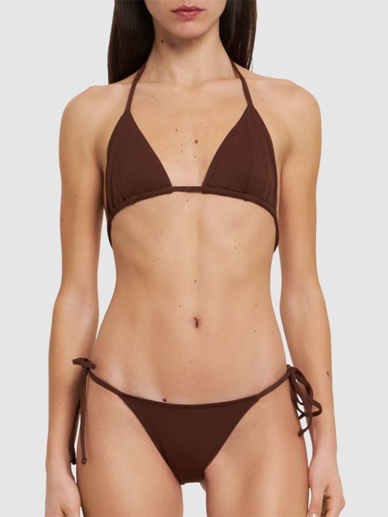 Éterne: Thea 90's bikini bottom - Brown - women_1 | Luisa Via Roma
