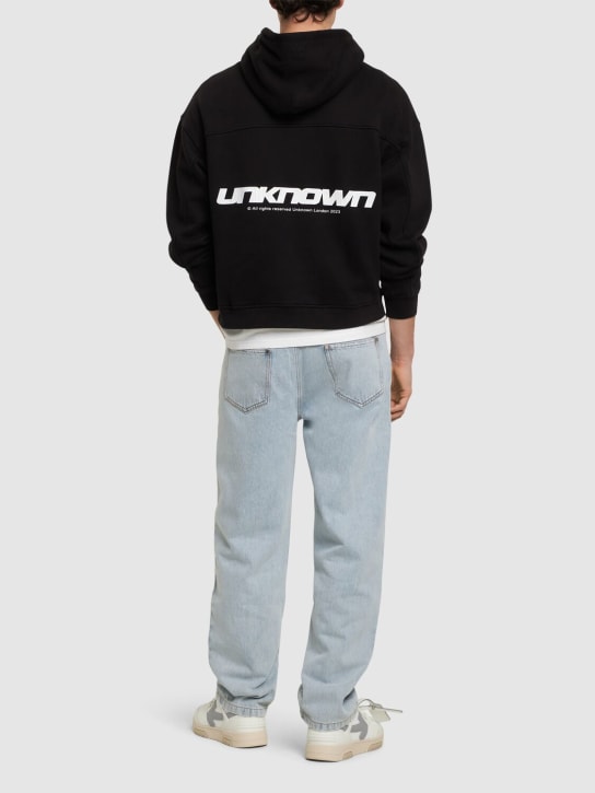 Unknown: Sweatshirt hoodie - Black - men_1 | Luisa Via Roma