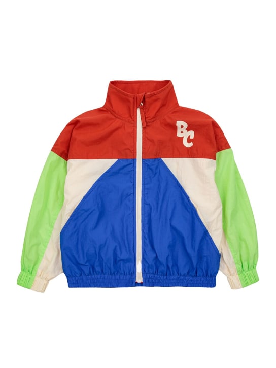 Bobo Choses: Poly tracksuit jacket - Multicolor - kids-girls_0 | Luisa Via Roma